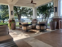 Outdoor seating area