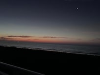 Early sunrise with coffee.