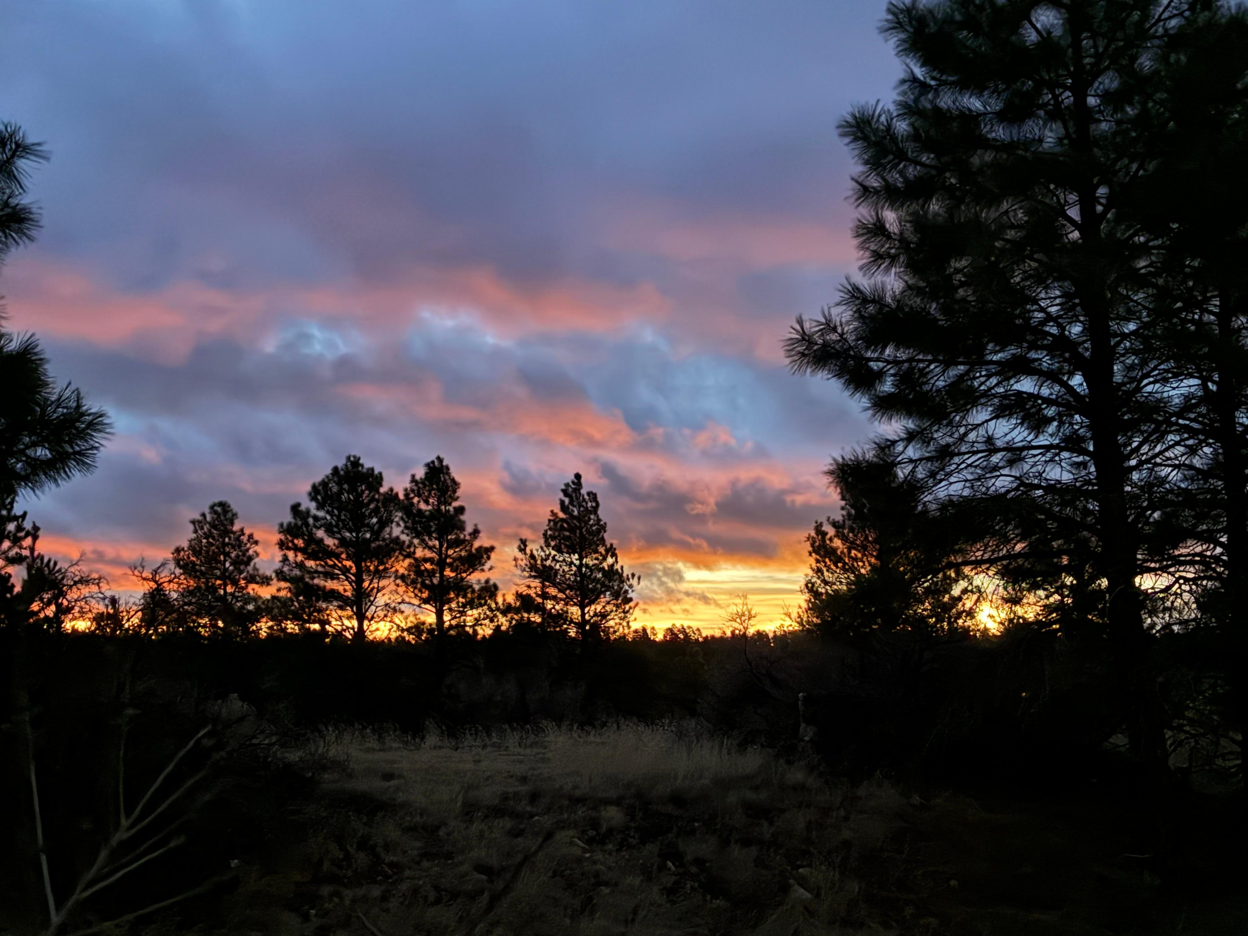 Sunrise at the hotel