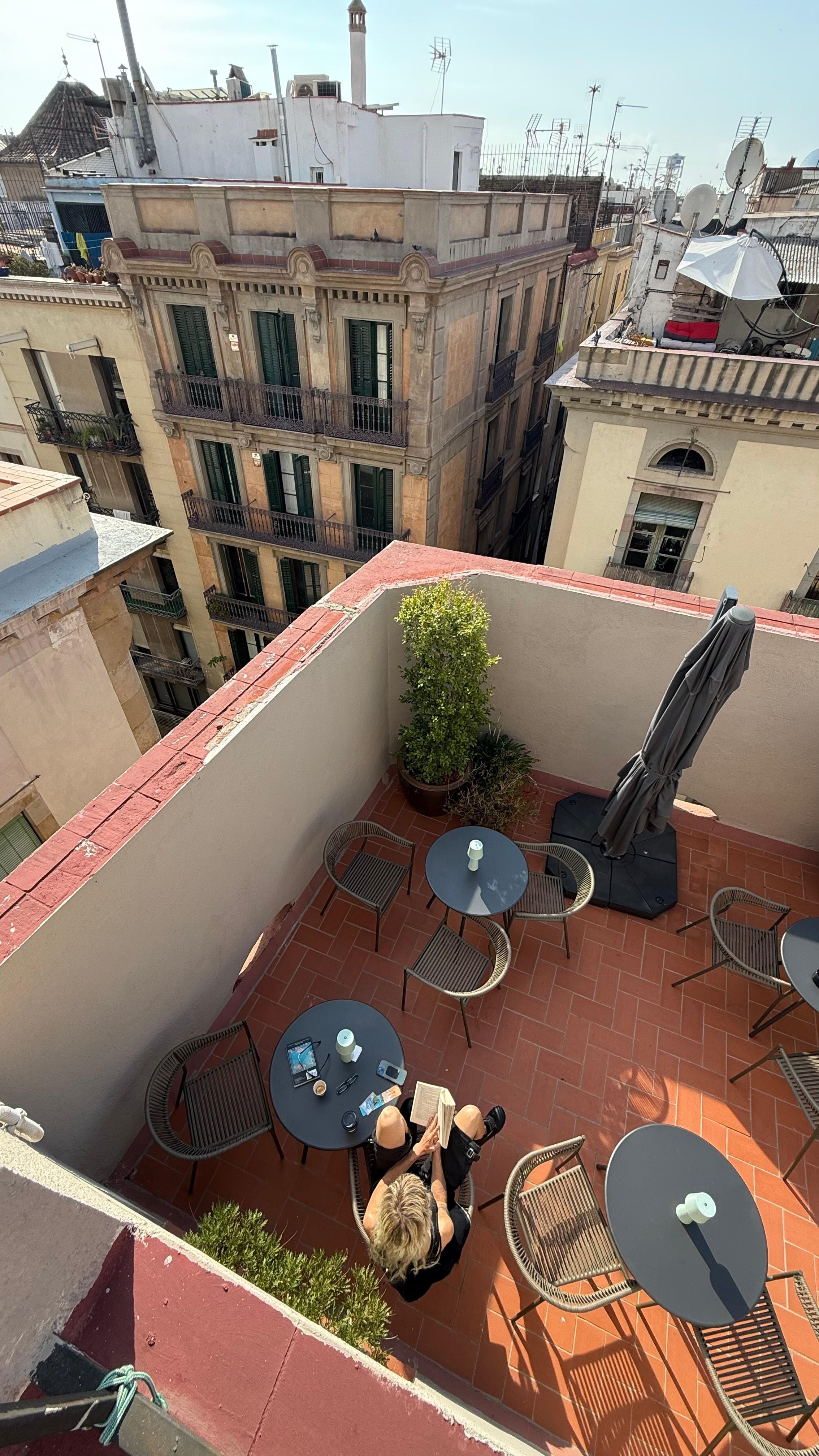 Rooftop terrace