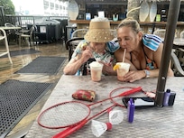 My 94 year old grandma loved the bar area!
