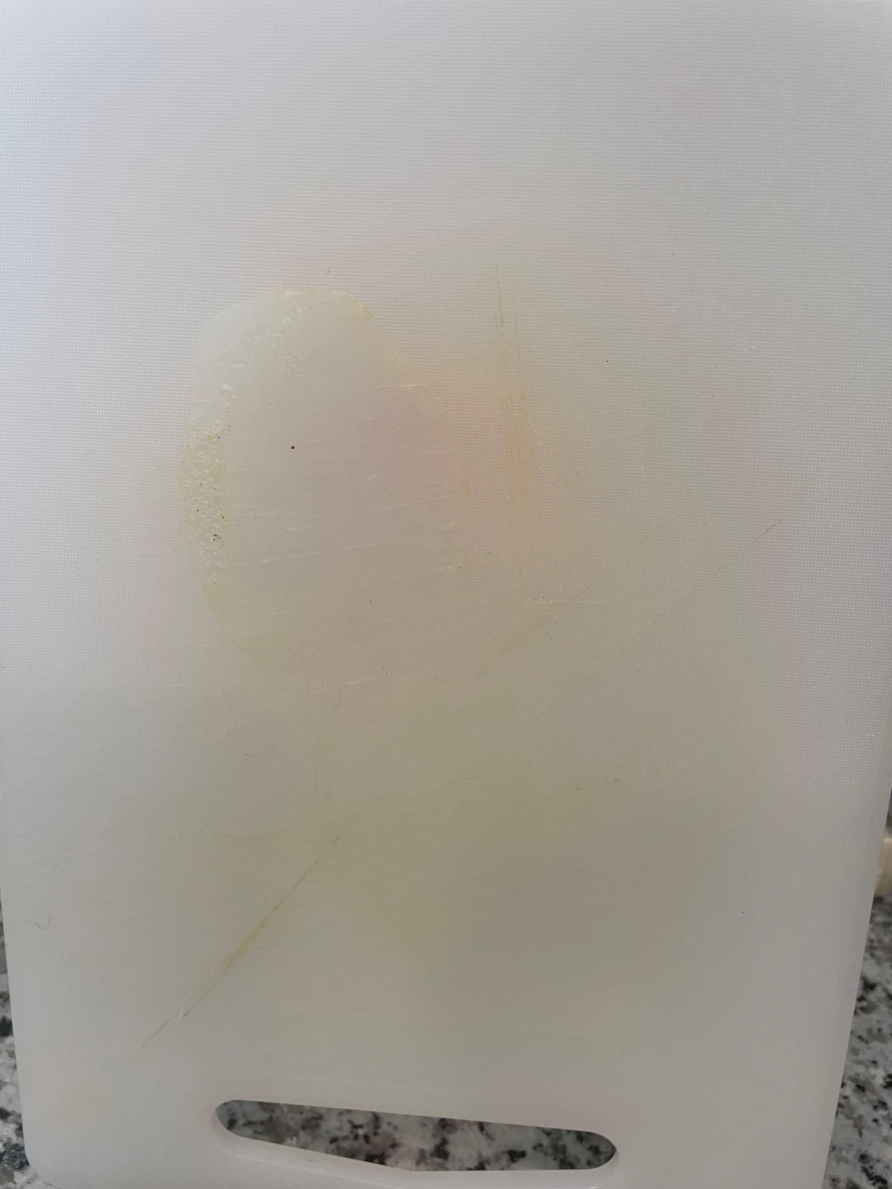 Unusable cutting board