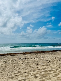 Delray Beach. Property has beach chairs for use.