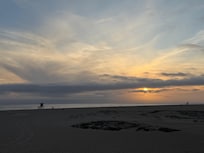 Sunset from the balcony