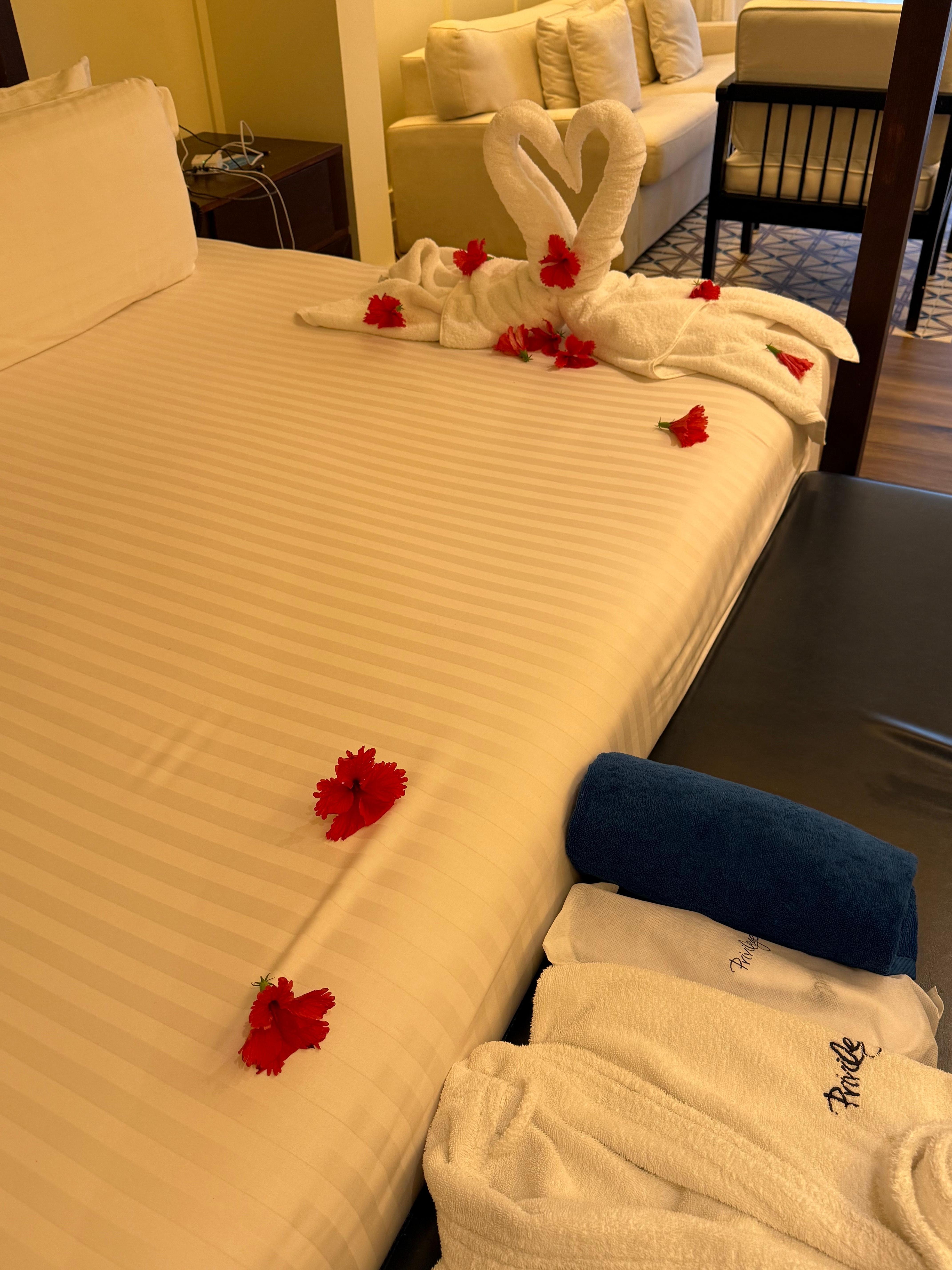 Upgraded room