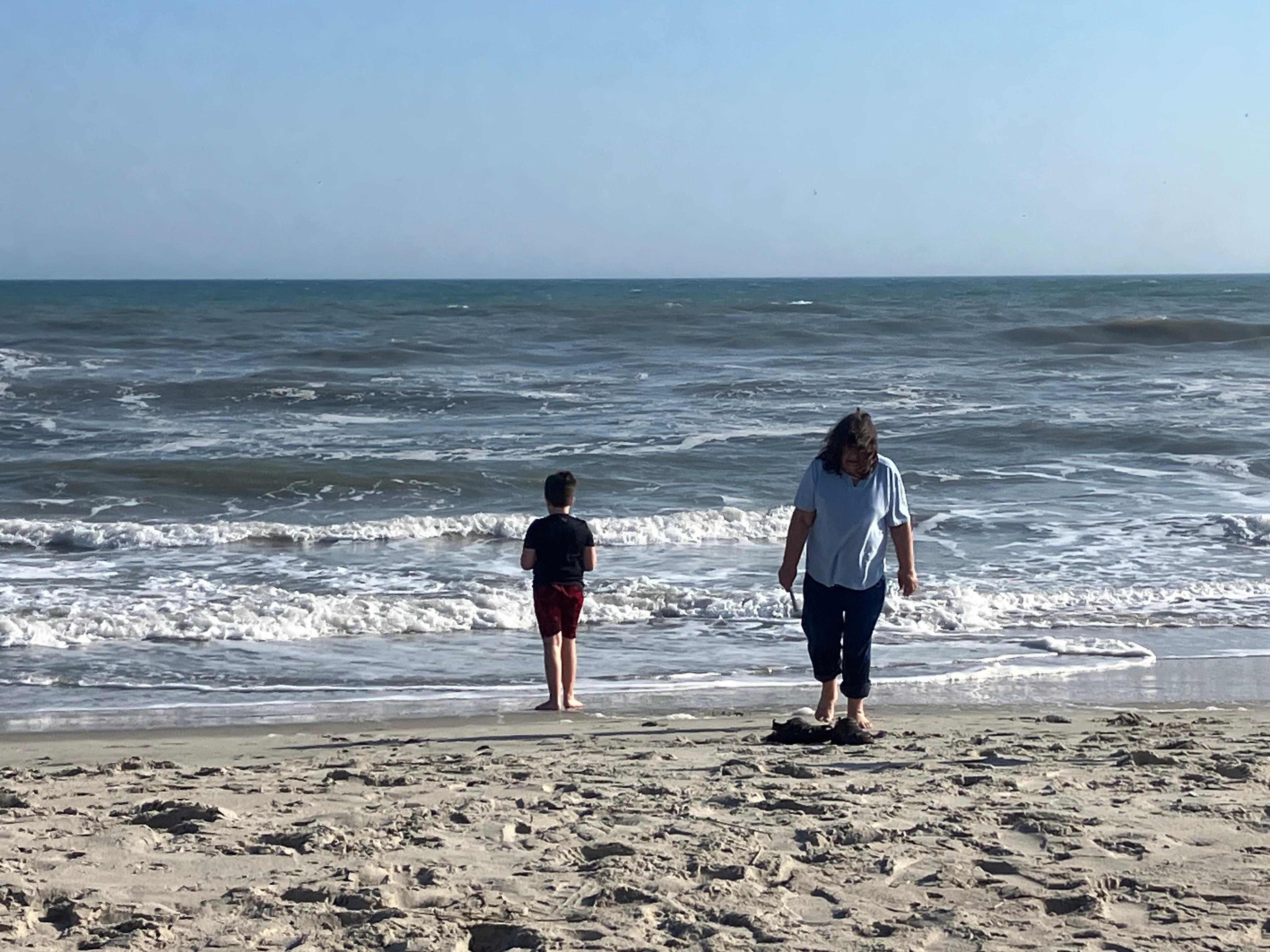 Beautiful beach close to this hotel