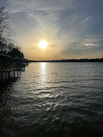 Sunset from dock