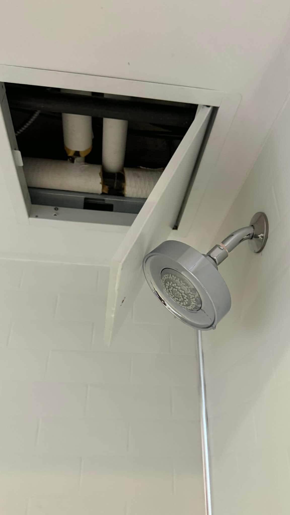 Panel in ceiling fallen out and not able to replace 