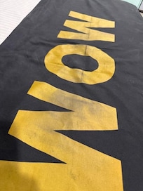 This filthy thing is actually on the bed you’re to sleep on