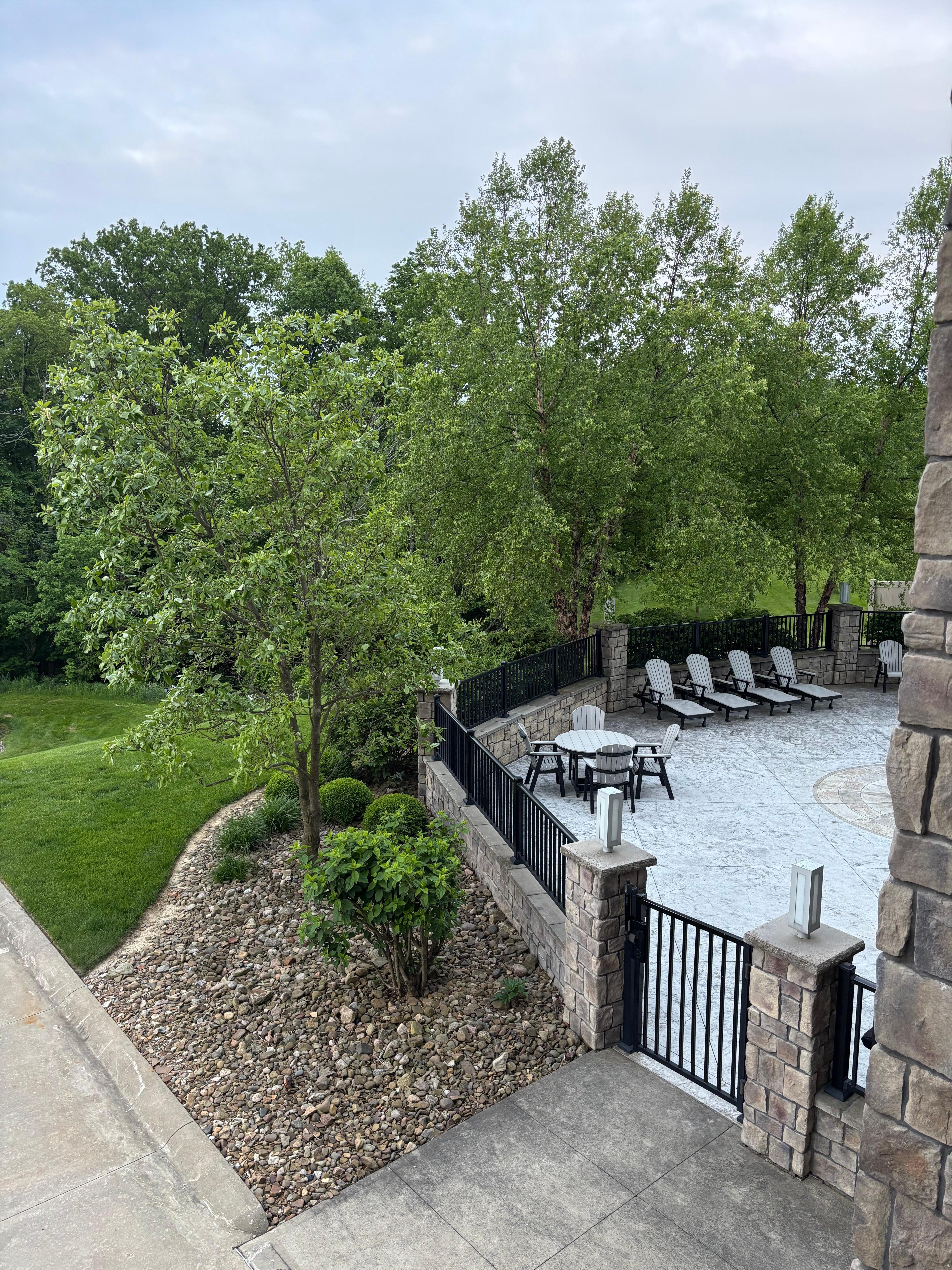 View from room 117