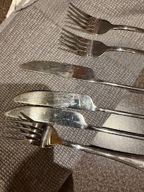 Dirty silverware