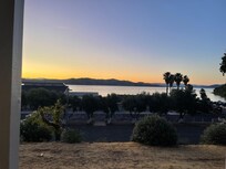 The view from our patio in the star building