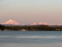 Sunset from front patio