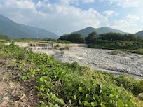 ホテル前