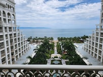 View from our balcony