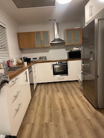 Great kitchen for all our meals like home which was so enjoyable!