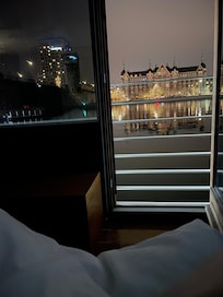 Night view from the bed