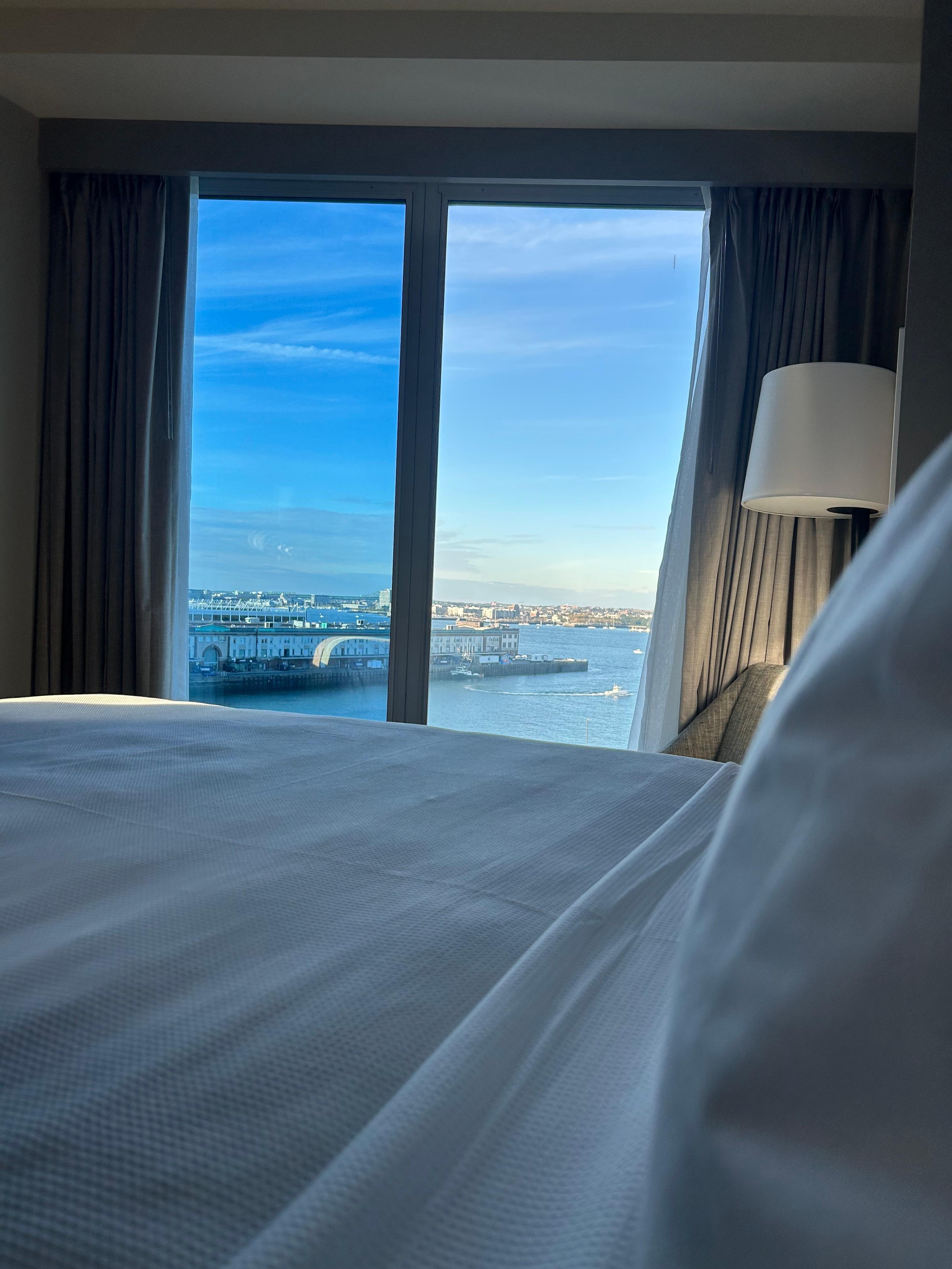 View from the hotel room! 