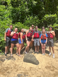 White water rafting at Sheltowee Trace