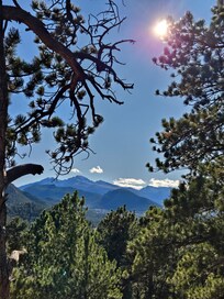 View from back deck.