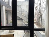 View from our room to the courtyard