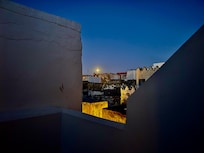 View from terrace in the evening