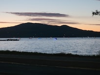 View from the parking lot