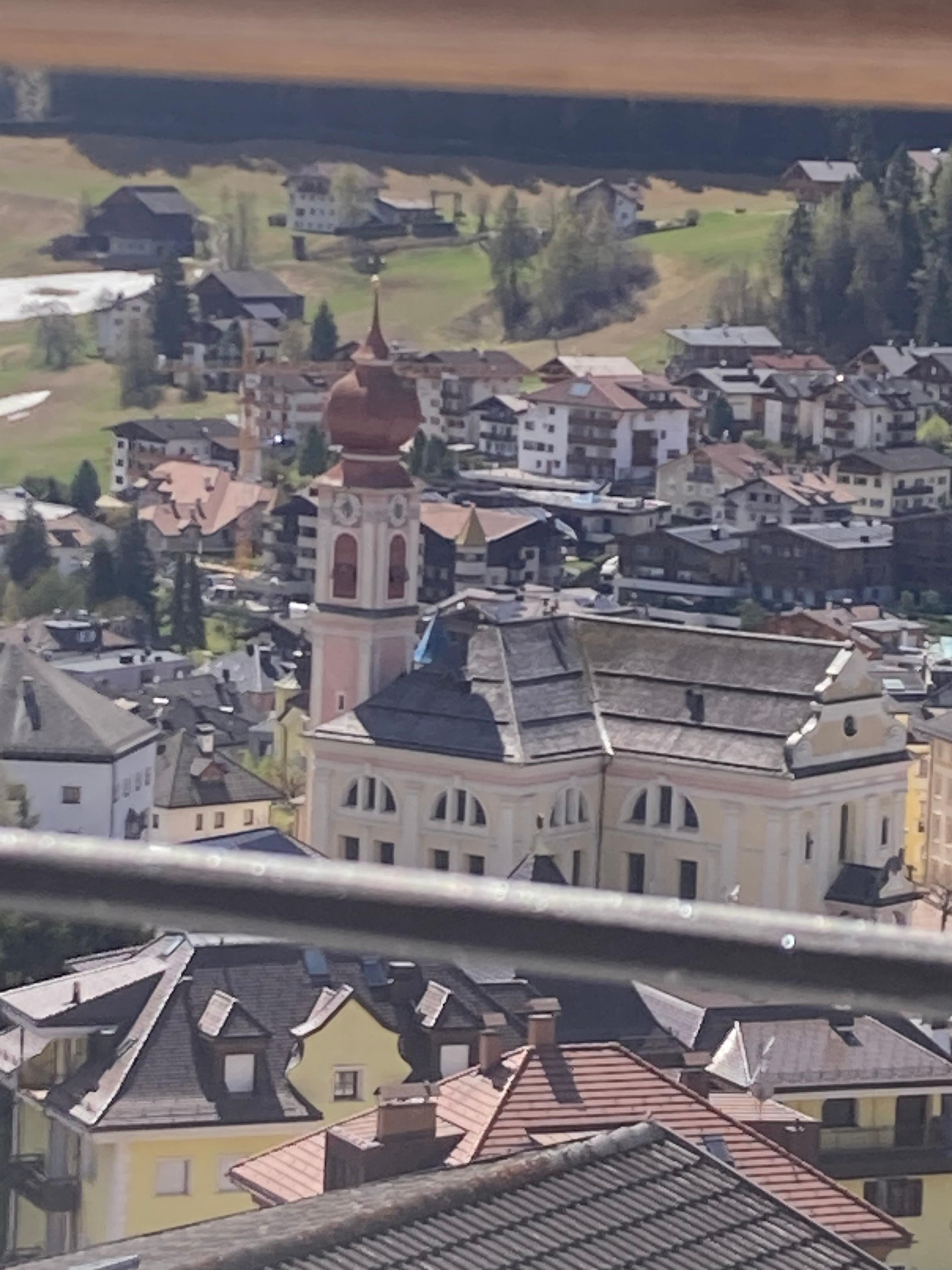 Town from the balcony