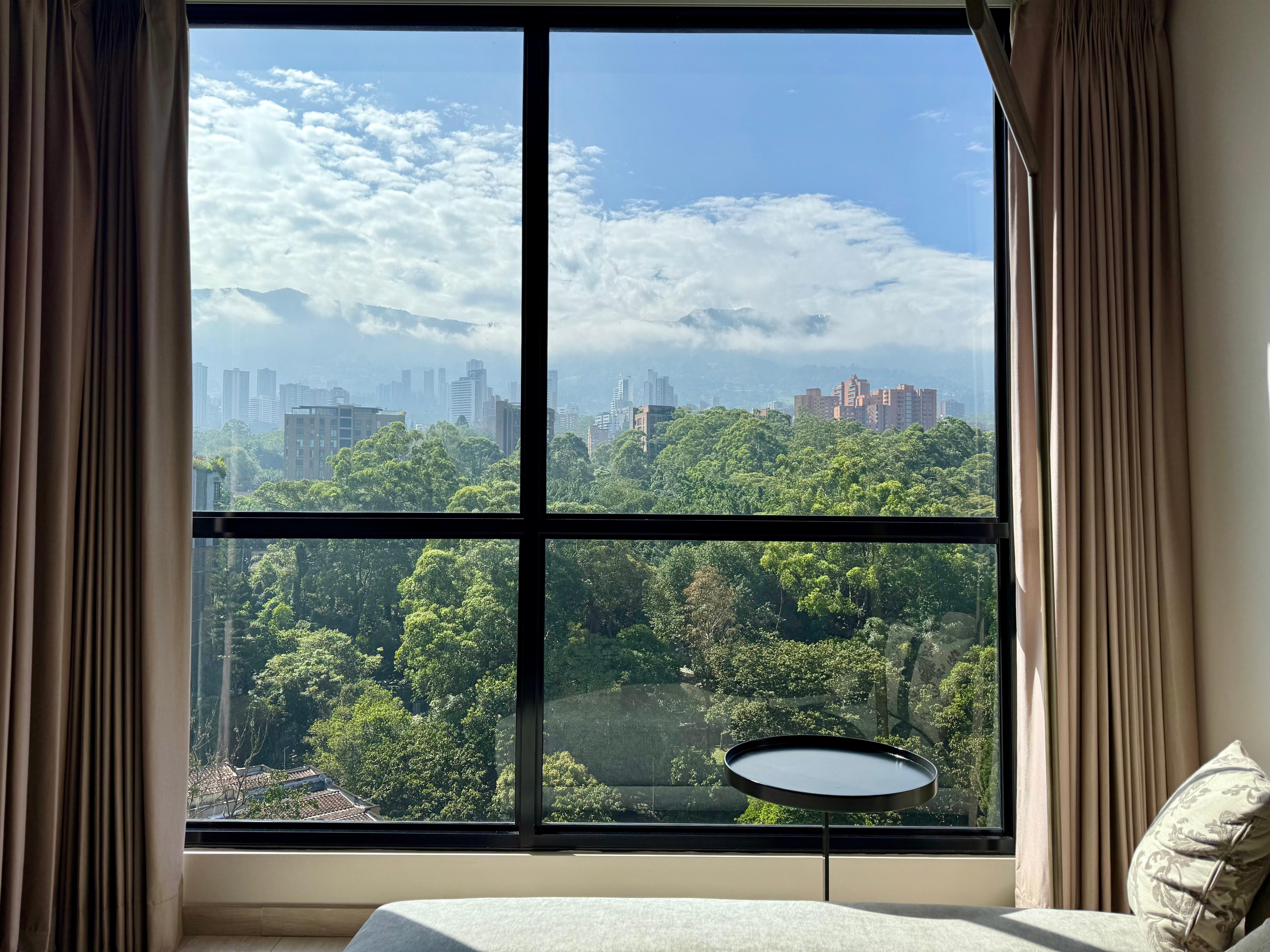 View from room.