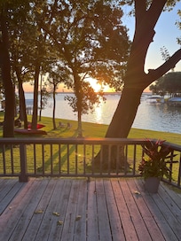 sunrise from back deck