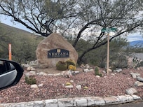 Entry to our development.