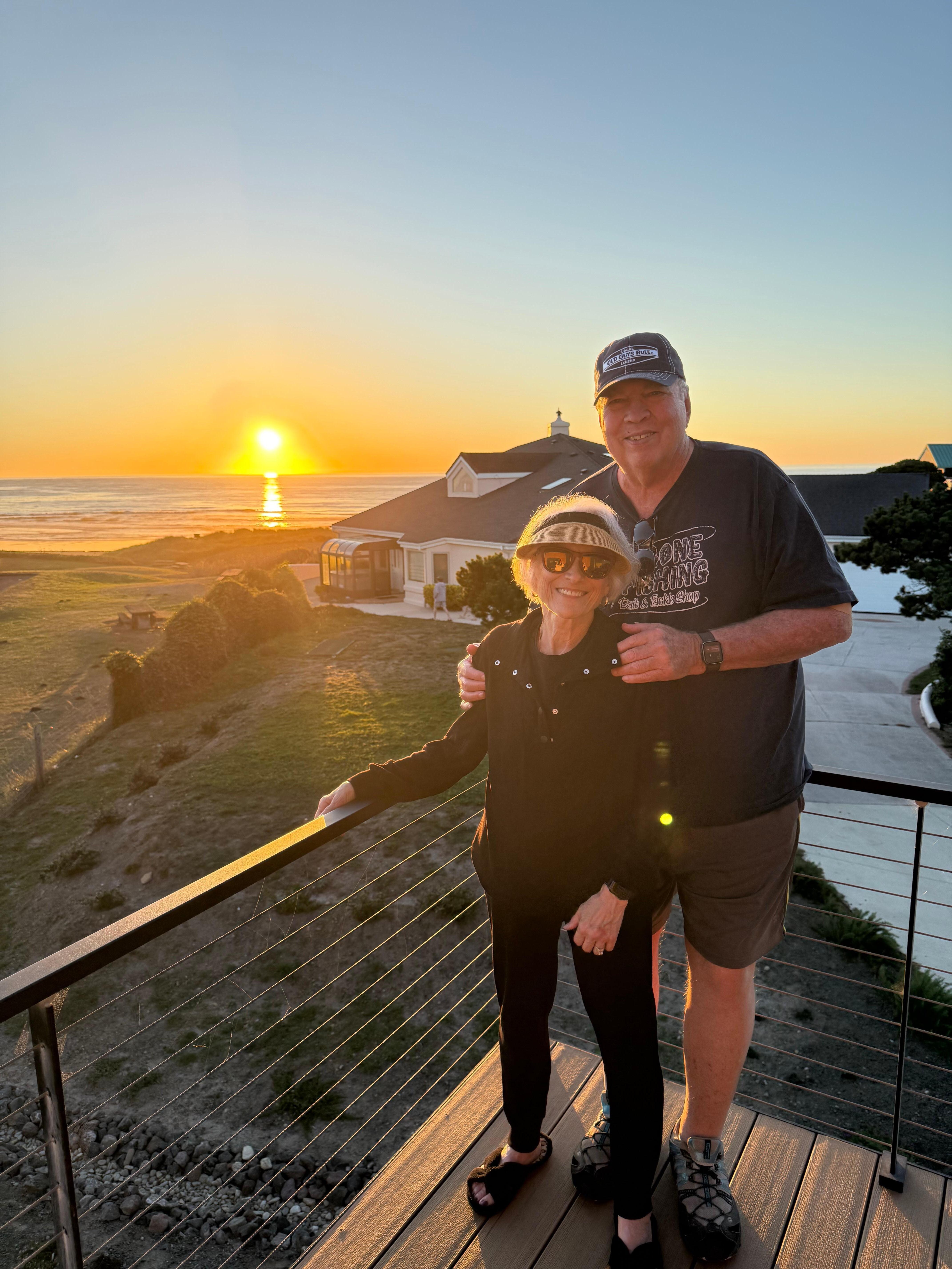 My parents spent so much time enjoying your home from the deck