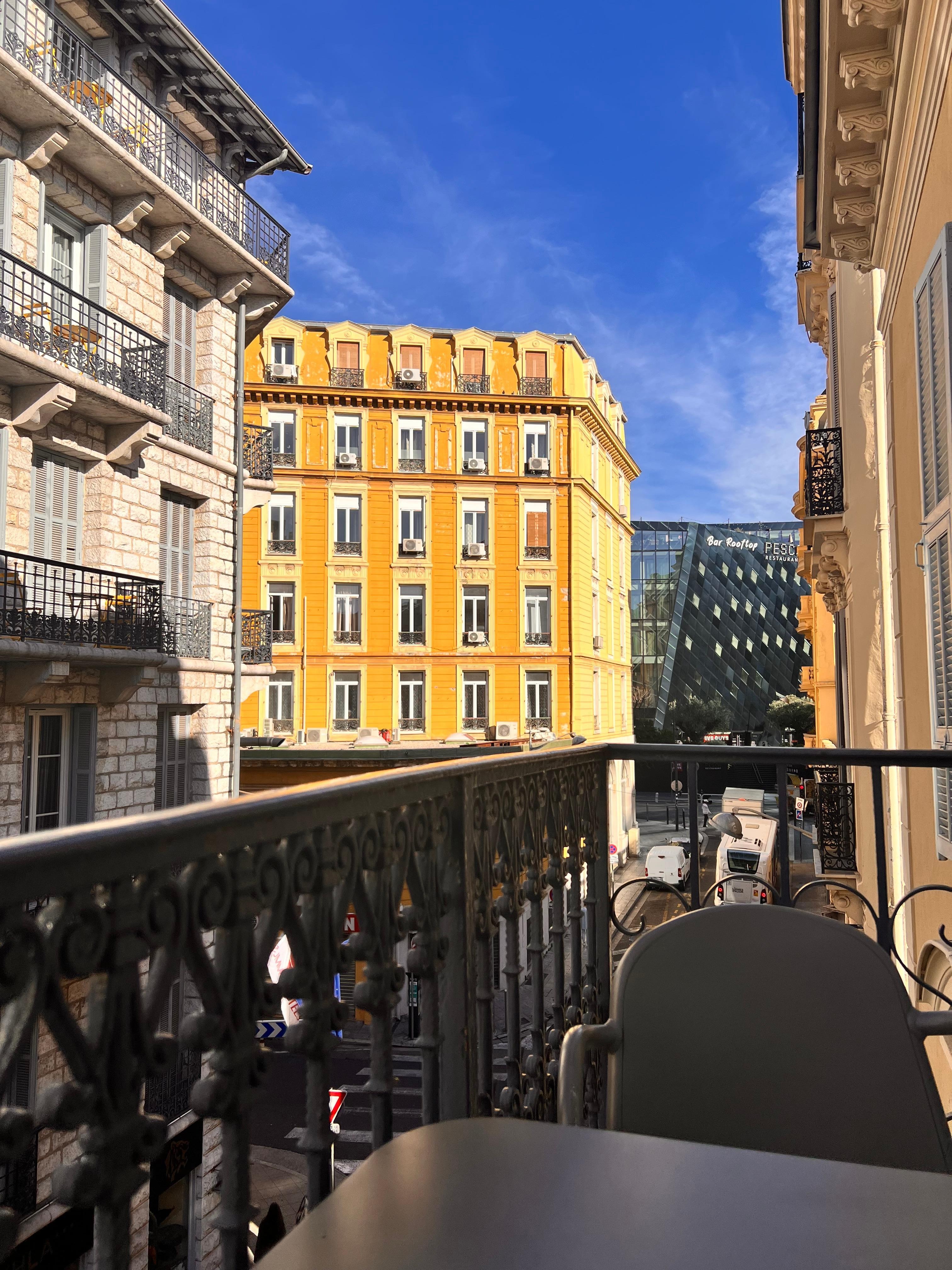 View from balcony room 34