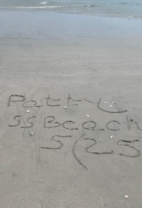 Playing in the sand