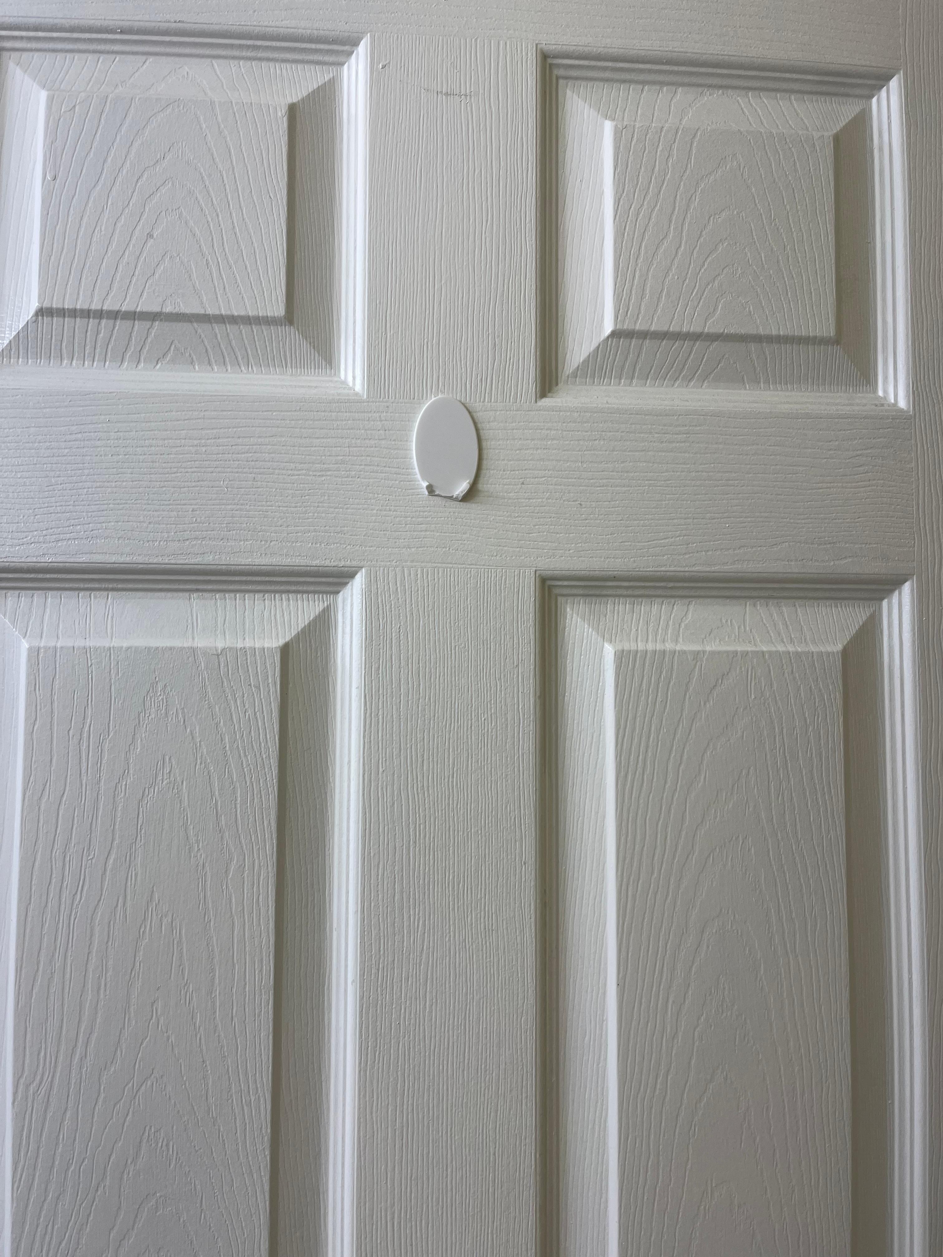 There are no hooks on the bathroom doors for towels either. 