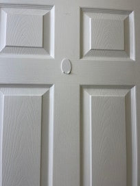 There are no hooks on the bathroom doors for towels either.