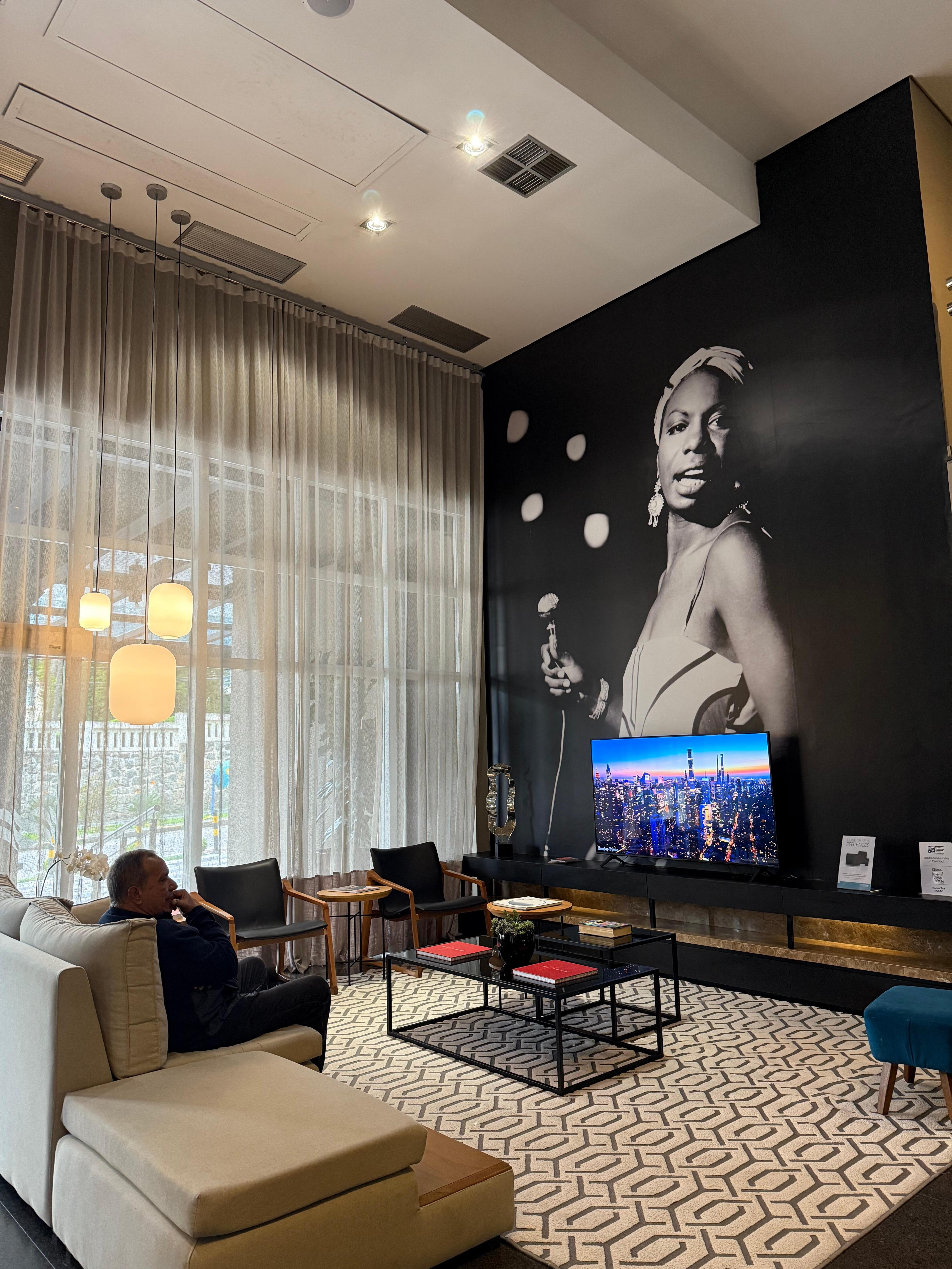 Clima de NY com jazz ao fundo! 