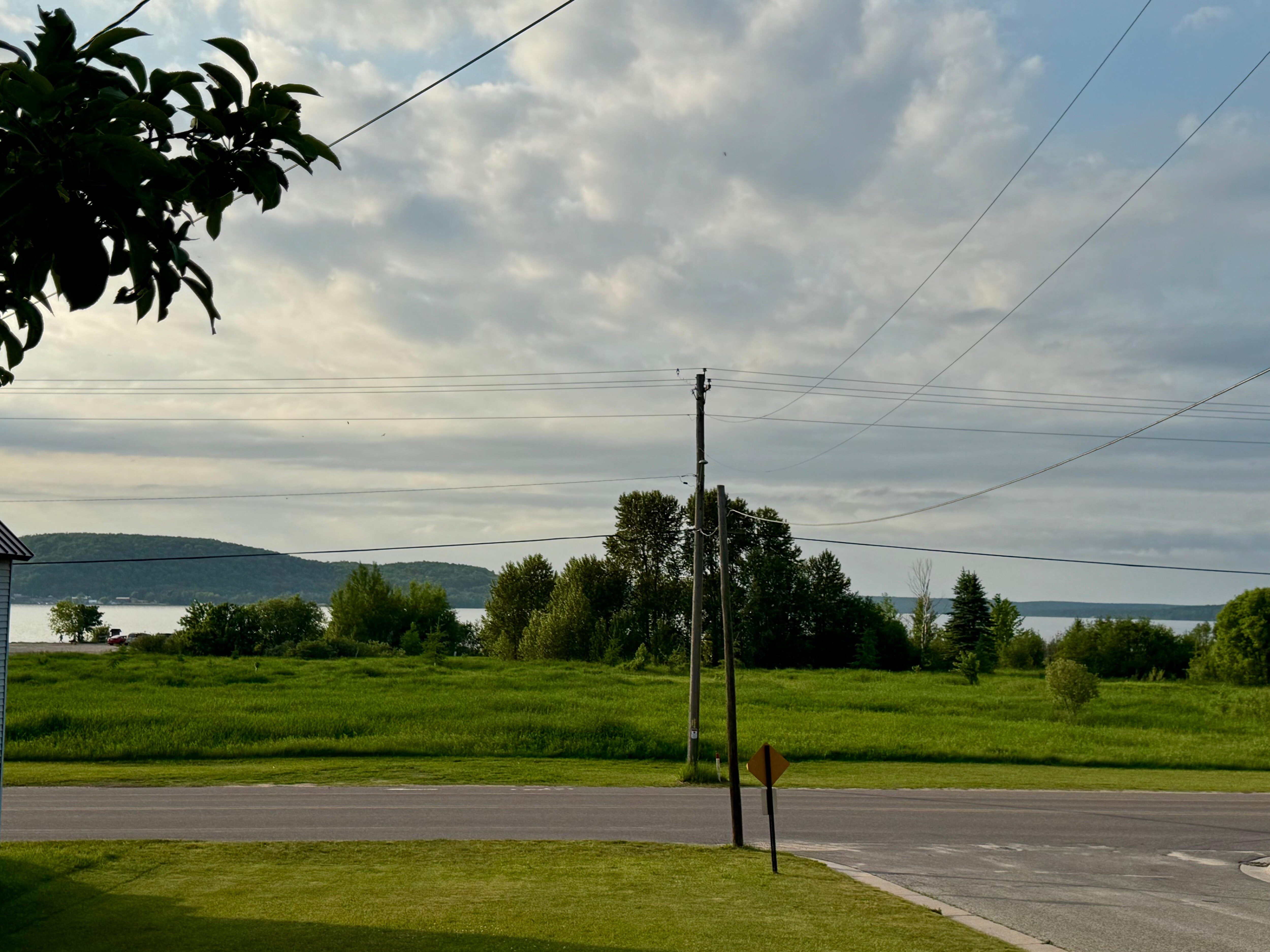 View from patio 
