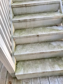 back porch steps