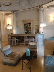 Beautiful lobby bar