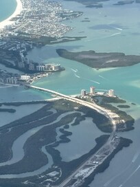 Condo from the airplane. (The one on the left.)