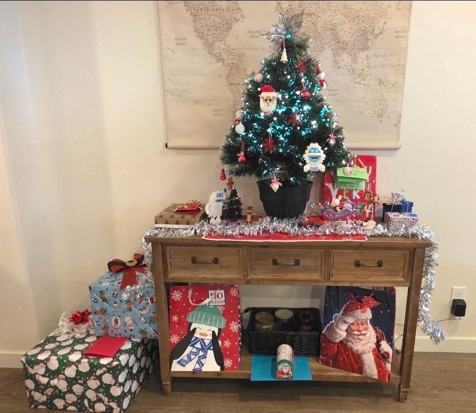 We decorated for Christmas