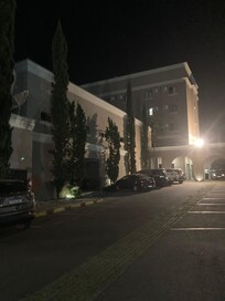 Fachada lateral hotel.
Muito bom, charmoso e ótimo atendimento