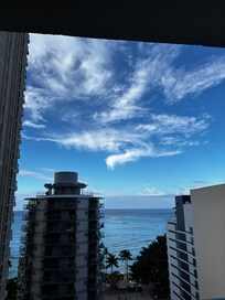 Our 12th floor corner room.