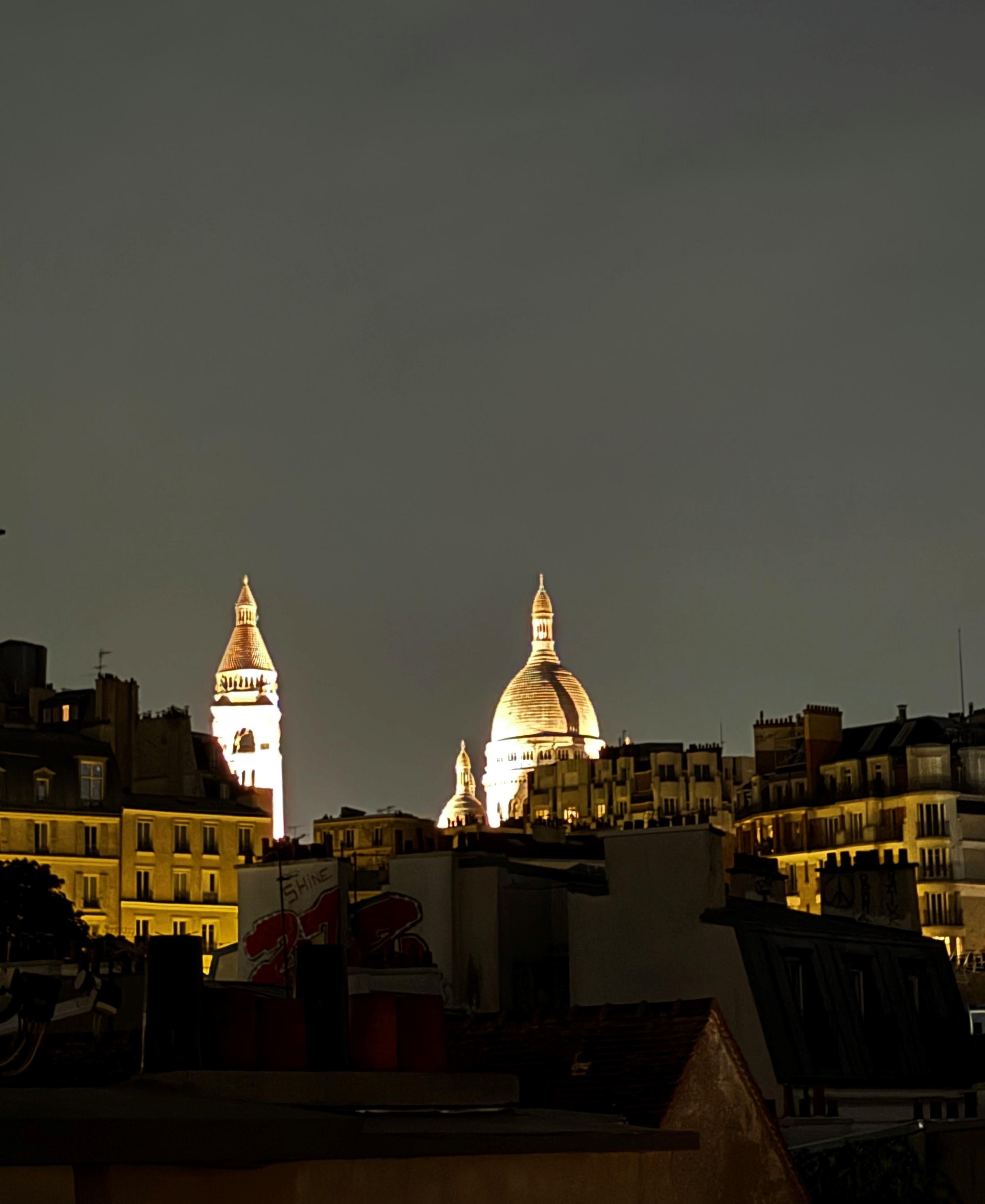 Sacré-Cœur from our window.