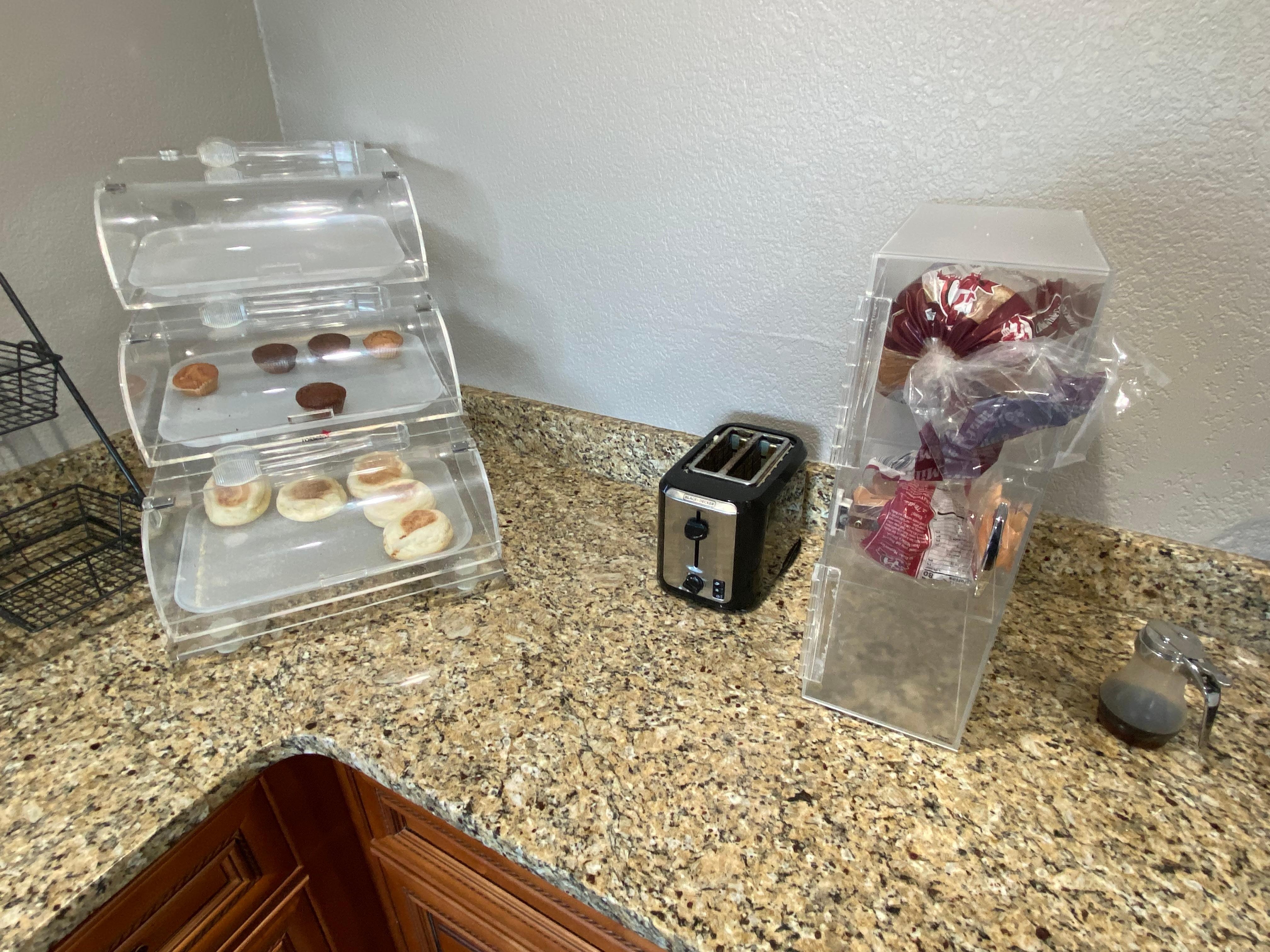 This is the so-called "continental breakfast".