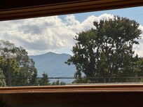 View from one of the numerous windows.