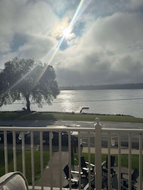 View from the top deck of the house. I painted here for hours. It was lovely and serene.