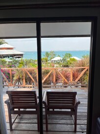 Utsikten från rummet är fantastisk!