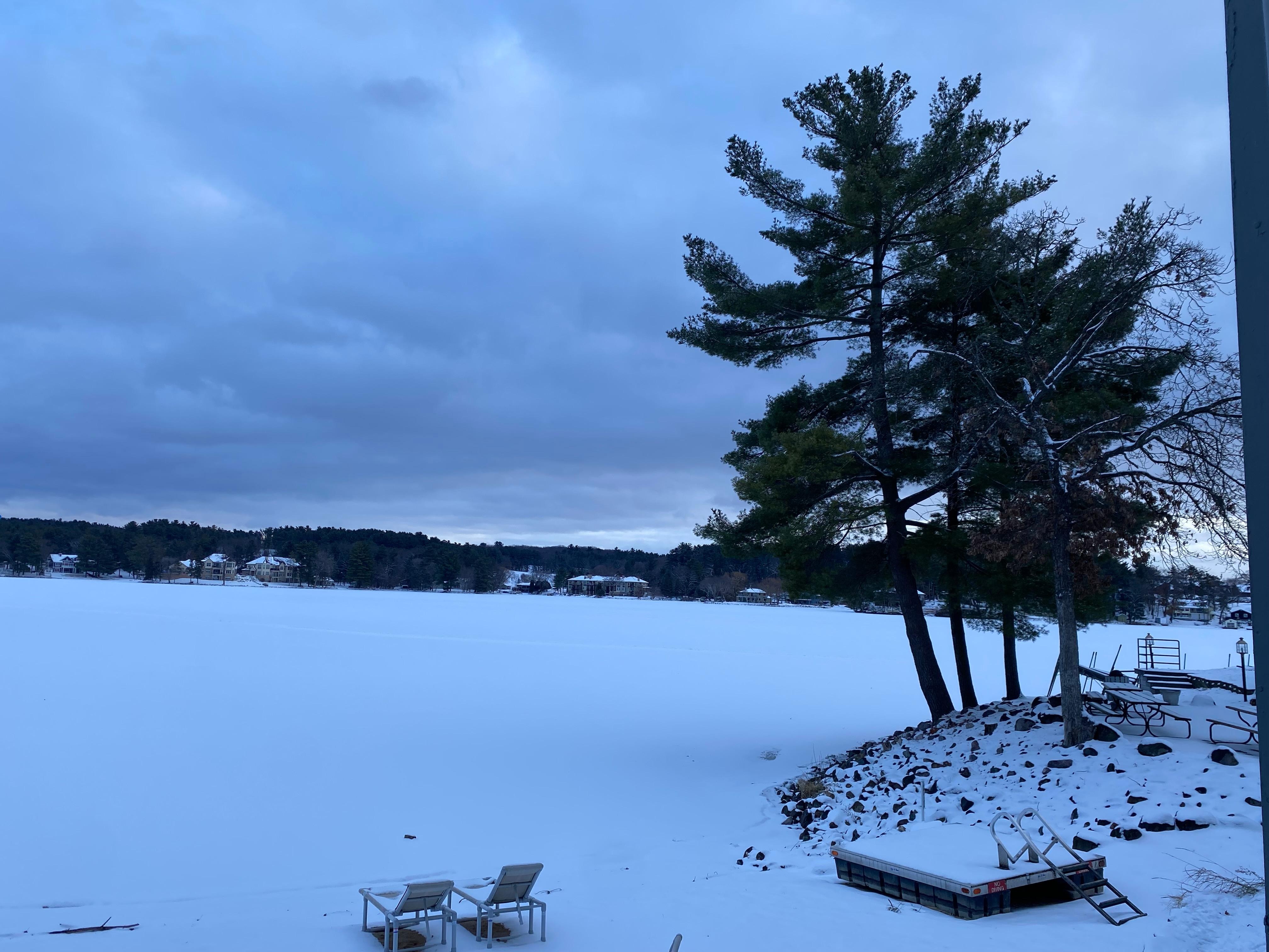 View of Lake Delton from Patio
